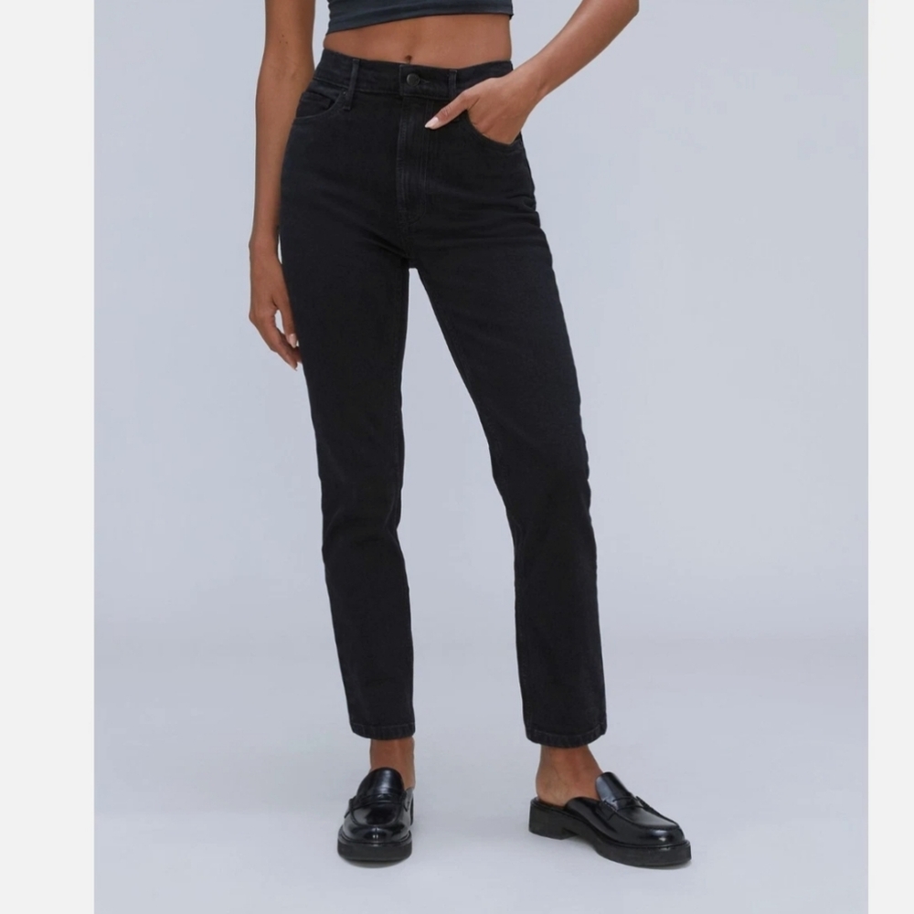 Everlane Original Cheeky Black Jeans